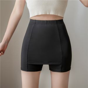 LadyLuxe - Celana Pendek Wanita Safety Hot Pants Short Slim Fit Women Daleman Rok Legging Seamless Elastis Mulus Polos Anti Nyeplak CD034
