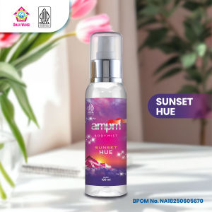 Parfum Badan Sunset Hue Body Mist 100ML AMPM Aroma Hangat dan Tahan Lama Temani Momen Indahmu