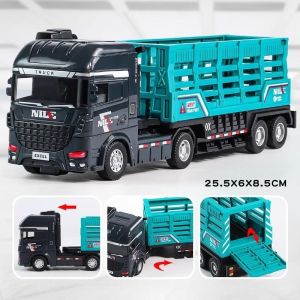Inertial Truck Toys Big Size Semi-trailer Heavy Truck Model Simulation Toy Gifts Mainan Mainan Trak