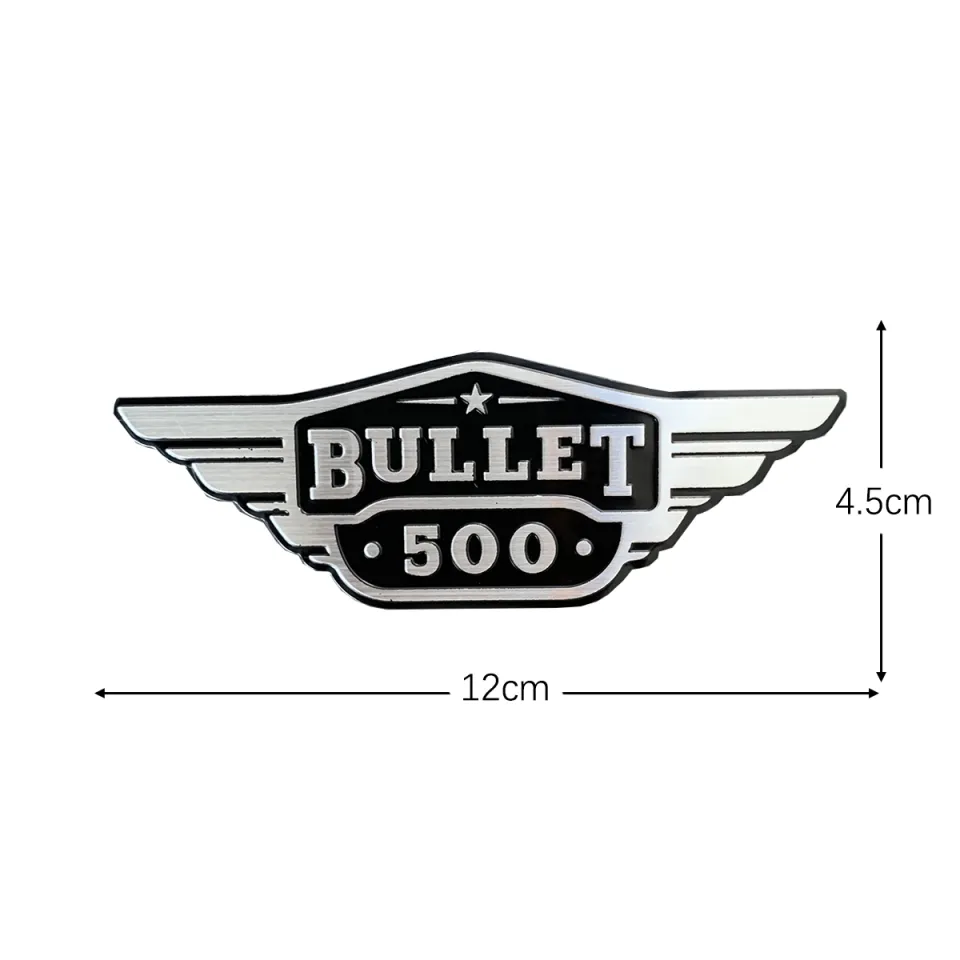 Brand New Golden Petrol Tank Sticker Logo Fits Royal Enfield Motorcycl –  Vintage Tanks Online