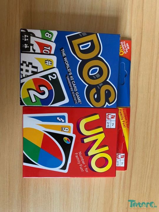 Bộ bài Uno DOS - 5.6x8.8cm