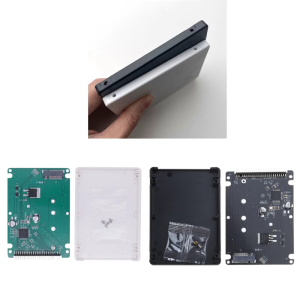 M.2 Ngff SSD Để 2.5 IDE 44pin Chuyển Đổi Adapter Với Trường Hợp Màu Đen/màu trắng SATAIII Kết Nối Sdd Chuyển Đổi