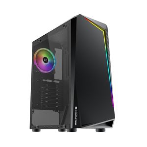 เคสคอมพิวเตอร์ ATX พร้อมพัดลม RGB 1 ตัว Xigmatek VORTEX โคตรคุ้ม