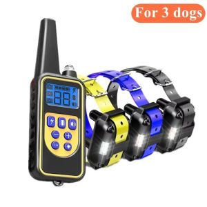 Smart Automatic Anti Barking Dog Collar HD Digital Display IP7 Waterproof Collar For Dog Rechargeable Bark Stopper Stop Barking
