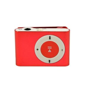EODKUS Mini Portable Walkman 3.5mm Mirror Metal MP3 Player Sport MP3 Clip MP3 Music Player