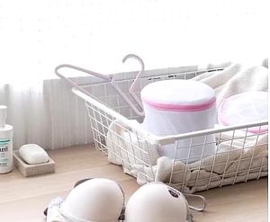 Double Layer Mesh Laundry Bag For Bra Underwear Socks Washing Machine Protection