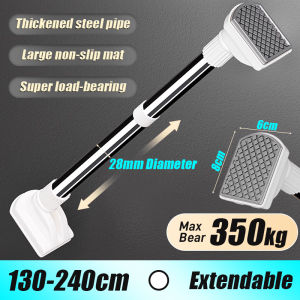 Super load-bearing JUICY Thickened upgraded version Punch-free Stainle Extendable Telescopic Clothing Rod Sampayan stainless adjustable clothes hanging rack for clothes curtain rods adjustable