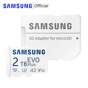 Samsung Micro SD EVO Plus Memory Card 2TB Flash Memory U3 4K V30 A2 TF Card