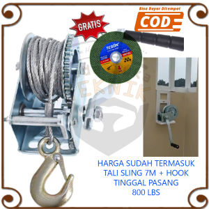 Katrol Sliding Katrol Geser Sleding Buka Tutup 2arah Kanopi Atap Kerekan