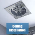 Stainless Steel Exhaust Fan Ventilation Range Hood For Kitchen Sale 6/12inch Exhaust Fan For Room Bathroom Kitchen Industrial Exhaust Fan Heavy Duty Wall mounted Ceiling mounted Aluminum foil telescopic pipe. 