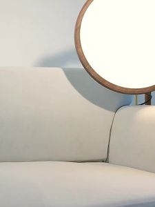 🌟SG STOCK🌟Nordic Round ultra-thin Center Light R Walnut Wood Grain Ceiling Light Premium Wood Print LED Surface Ceiling Light