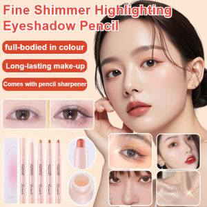 ✨ Enlarge Eyes Fine Sparkle Highlight Under-Eye Pen - Eyeliner Eyeshadow Liquid Eyeliner Transparent Multi-Use Soft Smooth Bright Nourishing Long-Lasting Wear