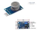 MQ-7 MQ7 Sensor Gas Carbon Monoxide Karbon Monoksida CO Module Arduino. 