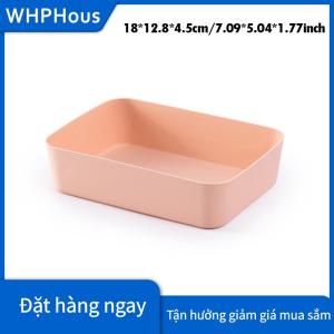 WHPHous Combinable hộp lưu trữ máy tính để bàn mỹ phẩm lưu trữ khay trang điểm quần áo Bộ đồ ăn chủ nhựa lưu trữ ngăn kéo đồ lót tổ chức