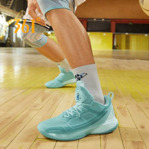 361 Degrees One Motion Men Cushioning Rebound Actual Combat Basketball Shoes Sneaker