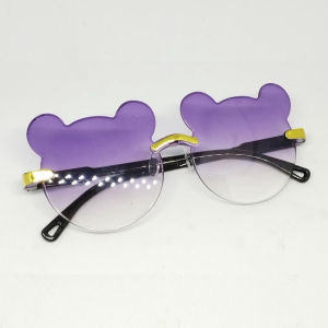 BI Kacamata hitam Anak New Trend/Fashion Anak Terbaru NO frame Titanium kacamata Telinga beruang High Quality Import Kacamata Fashion G016