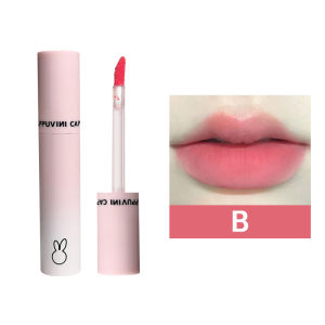 【COD】CAPPUVINI Lipstik Liquid Matte Macaron Pink Lipcream Matte Lembut Tahan Lama Anti Air-💞Margot