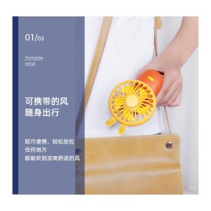 Mini Fan Table Fan With Clip 90 Degree Rotating FUSB Portable Fan Rabbit Ear Kipas Comel Meja Kipas Mini