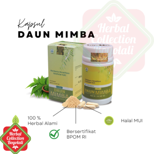 TAZAKKA Ekstrak Daun Mimba Multi-Pak - Kapsul Herbal Alami 60 Pil untuk Kesehatan Kulit