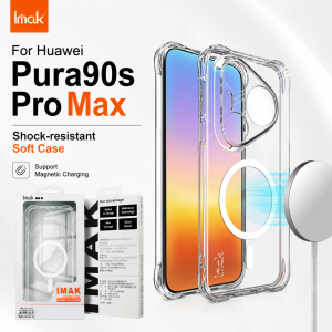 Ốp lưng từ tính Cho Huawei Pura 90 90s Pro Max TPU Bảo Vệ Camera Chống Sốc CA0003