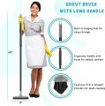Grout Brush with Long Handle, 49'' Tile Cleaner Tool for Shower, Floors Scrubber for Bathroom Cleaning. 