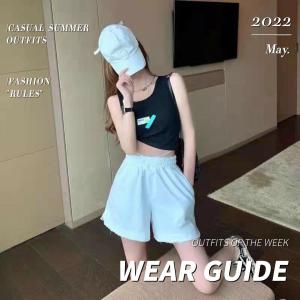 เสื้อกล้ามผู้หญิง ผ้านุ่มนิ่มฝูดๆ เข้ารูปดี เสื้อกล้ามไหมพรมน่ารัก | Chili\_k พร้อมส่ง