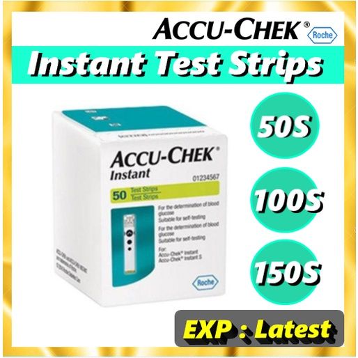 Accu-Chek instant Test Strips 50s / 100S /150S Accucheck accu-check ...