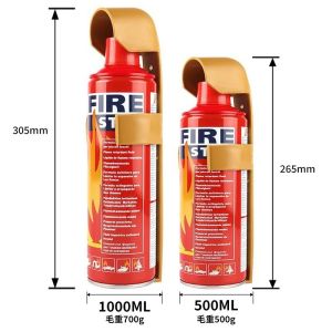 SG STOCK Portable Fire Stop Spray Fast Fire Extinguisher for Car Home Kitchen & Office Electrical&Grease Fire Safe