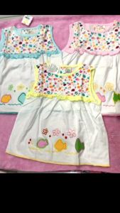 Combo 5 Áo ba lỗ bé gái thun 100% cotton Phối hoạ tiết cục xinh cho bé gái 12-17kg có tách lẻ 3 cái