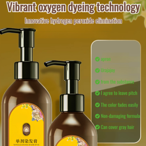 Floral Lazy Hair Dye Botanical Hair Cream at Home