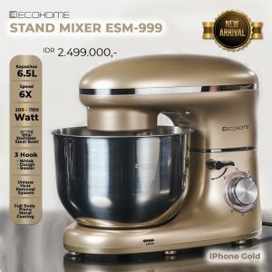 ECOHOME Stand Mixer ESM 999 65L - Standing Mixer Original dan Noble Premium Quality