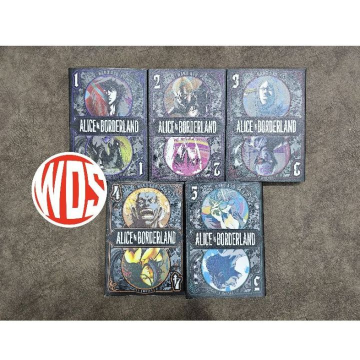 Manga : Alice In Borderland vol.01-05 (Omnibus)(English Version) | Lazada