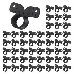 50Pcs Suspension Pipe Clamps Butterfly Style Pex Tubing Clamps Water Tube Hose Clamp Fittings Easy Installation