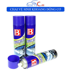(59) Chai Xịt Vệ Sinh Khoang Máy Ô Tô Rửa Lốc Máy Vệ Sinh Động Cơ Tẩy Sạch Nhờn Dầu Mỡ Bẩn