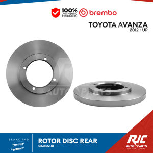 BREMBO ROTOR DISC REAR TOYOTA AVANZA 2012-UP 08A12210 ( 2 PCS )