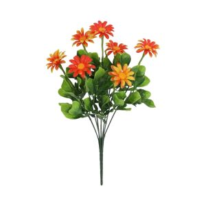 FOUNDTWO Nhà máy mô phỏng Cành hoa cúc nhân tạo Cảm giác chân thật Hoa giả Hoa Cúc Giả Trang trí bình hoa tự làm Làm thủ công Mô phỏng Hoa Cúc Nhỏ Tiệc cưới