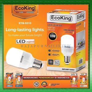 Lampu LED EcoKing 10W LED JUMBO super terang