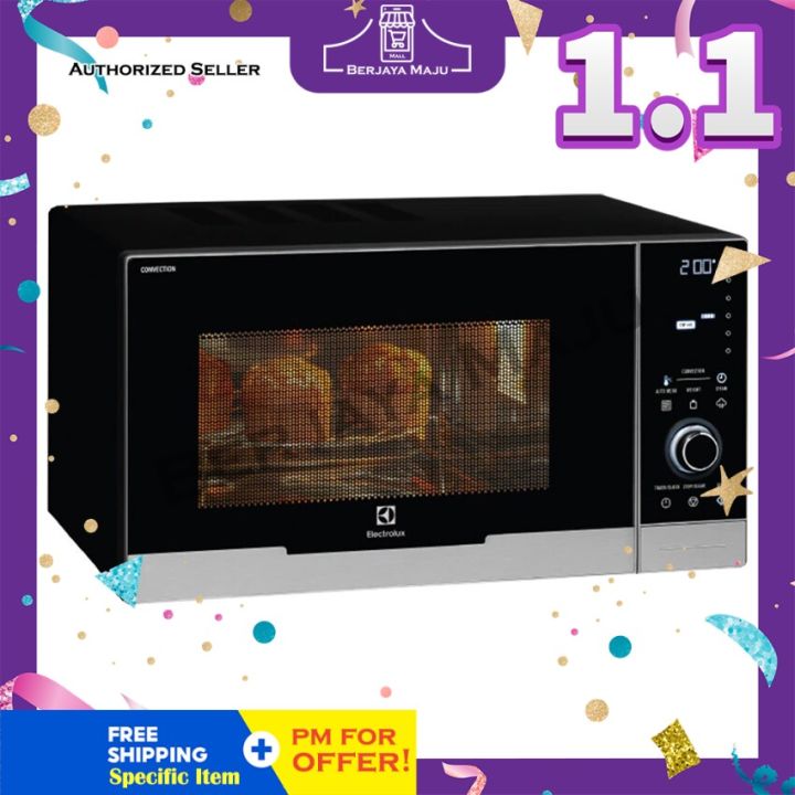 Electrolux 30L Grill And Convection Table Top Microwave Oven EMS3087X