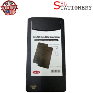 Hata PVC Cash Bill & Order Holder (10.2cmX20cm) Best for Restaurants