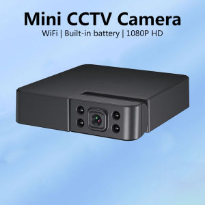 G MAll Wireless Hidden Camera Built in Battery Rechargeable WiFi Connect to Phone HD 1080P Night Vision Mini CCTV Camera for Home Shop Secret surveillance