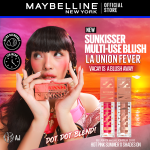 Maybelline Sunkisser La Union Duo 12H Longwear Multi-Use Liquid Blush Bronzer Highlighter