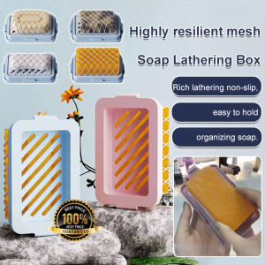 Household Multifunctional Soap Lather Box: A Durable Soap Storage Solution