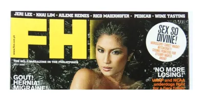 [PRE-LOVED OLD COPY] FHM Magazine July 2008 DIANA ZUBIRI
