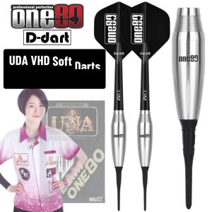 ONE80 SOFT TIP DART - 18G UDA (UNA LIN Player Model) 90% Tungsten Soft Darts (DART ARROW LEMBUT)