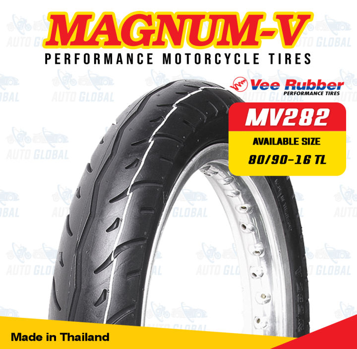 80/90-16 43P TL Magnum V MV282 for Yamaha NOUVO Z OEM fitment ...