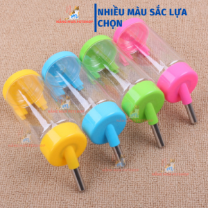 Bình uống nước treo chuồng cho chó mèo