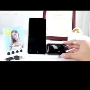 Headset Bluetooth Bass f9-5 Tws Earphone Earbud Wireless Nirkabel Hifi Stereo Mic led microphone Ear