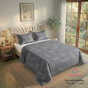 Vỏ chăn đông 180x210cm Sông Hồng chất cotton