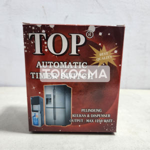 Automatic Timer Switch Rotary 1200w Melindungi Kulkas & Dispenser Air