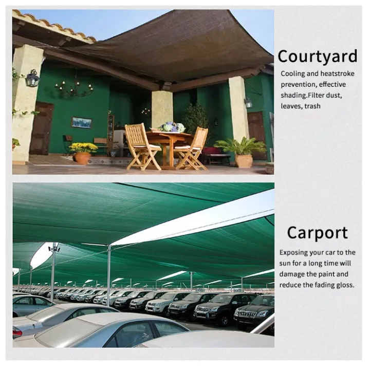 12Pin Sunshade Outdoor Waterproof Sunshade Net Heavy Duty Japan Net ...